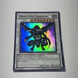 Dark End Dragon RYMP-EN066 Yugioh TCG Super Rare MP/HP - Image 1