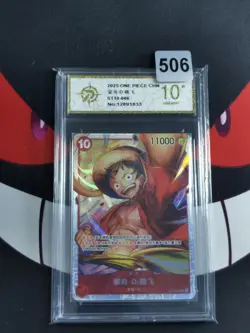 One Piece Monkey.D.Luffy (ST10-006) chinese-P golg 10 - Image 1