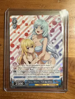 Sexy Bikini Yue & Shea FOIL ARI/S103-E076 Weiss Schwarz Arifureta R Rare Bunny - Image 1