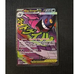 Pokemon Mega Gengar EX Holo Rare Card ASC EN 269/217 350 HP English - Image 1