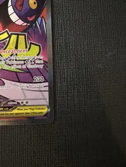 Pokemon Mega Gengar EX Holo Rare Card ASC EN 269/217 350 HP English - Image 5
