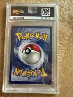 Shadowless Base Nidoran 55/102 Graded Pokemon Card - PSA 8 - Image 2