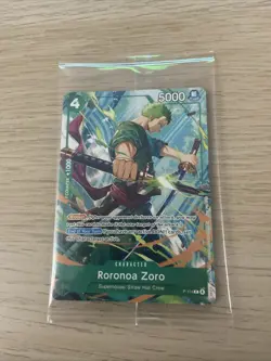 One Piece TCG Zoro Promo Card - Image 1