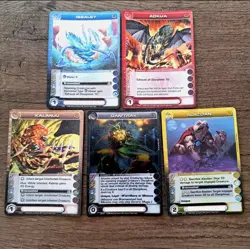 Chaotic TCG Lot Rare Creatures Beyond the Doors Random Stats (5 cards) - Image 1