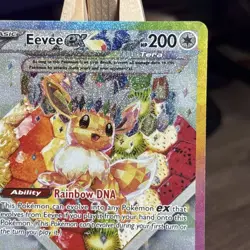 Eevee ex 174 SV: Scarlet & Violet Promo Cards Holo Promo Pokemon TCG NM+ - Image 3