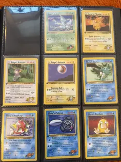 NM Partial 1st Edition Gym Challenge Set Binder Common/uncommon Non Holo 49 card - Image 1