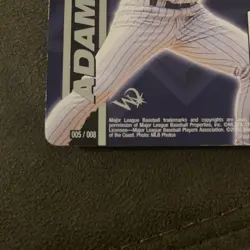 Wizards of the Coast 2000 MLB Showdown Pennant Run Adam Kennedy Angels Card 5/8 - Image 3