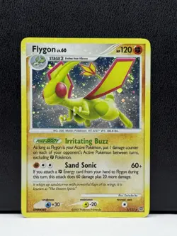 Pokemon Card Flygon 5/132 Holo Pokemon TCG MP - 3 SWIRLS 🌀🌀🌀 - Image 1