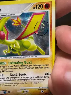 Pokemon Card Flygon 5/132 Holo Pokemon TCG MP - 3 SWIRLS 🌀🌀🌀 - Image 2