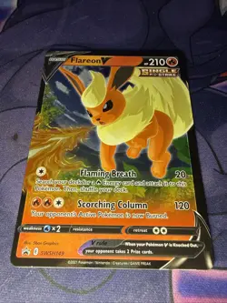 pokemon cards 2021 Flareon v Promo Swsh149 & 2020 Duraludon v 047/073 - Image 3