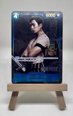 Roronoa Zoro P-056 Promo Premium Card (Live Action Edition) ONE PIECE Card JP - Image 1