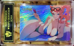 SONIA Pokemon Trainer Waifu Goddess CUSTOM CARD NM - Image 2