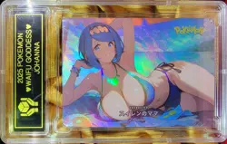 JOHANNA Pokemon Trainer Waifu Goddess CUSTOM CARD NM - Image 2
