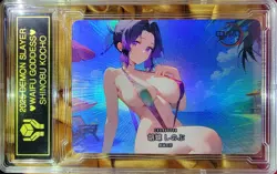 SHINOBU KOCHO Demon Slayer Anime Waifu Goddess CUSTOM CARD NM - Image 2