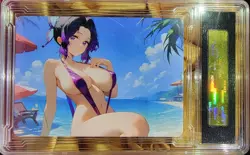 SHINOBU KOCHO Demon Slayer Anime Waifu Goddess CUSTOM CARD NM - Image 4