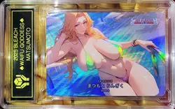 MATSUMOTO Bleach Anime Waifu Goddess CUSTOM CARD NM - Image 1