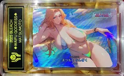 MATSUMOTO Bleach Anime Waifu Goddess CUSTOM CARD NM - Image 2