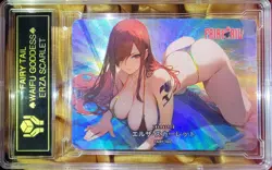 ERZA SCARLET Fairy Tail Anime Waifu Goddess CUSTOM CARD NM - Image 1