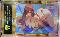 ERZA SCARLET Fairy Tail Anime Waifu Goddess CUSTOM CARD NM - Image 3