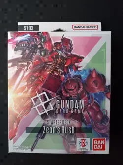 Gundam Card Game English TCG ST03 Starter Deck NOT COMPLETE - Image 1