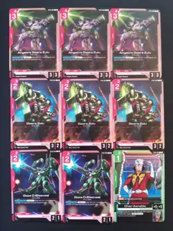 Gundam Card Game English TCG ST03 Starter Deck NOT COMPLETE - Image 3