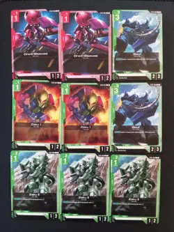 Gundam Card Game English TCG ST03 Starter Deck NOT COMPLETE - Image 4