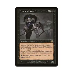 Avatar of Woe MTG Prophecy Rare #56 LP Lightly Played Single Card - Image 1