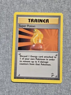 Super Potion 117/130 Base Set 2 Trainer Pokemon Card WOTC - Image 1