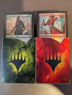 MTG Magic the Gathering Kaladesh Chandra and Nissa Planeswalker Deck - Image 1