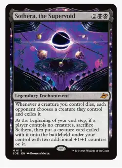 MTG Sothera, the Supervoid #115 Edge of Eternities (EOE) Near Mint NM - Image 1