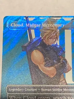 Cloud, Midgar Mercenary (Borderless) (Surge Foil) 520 Final Fantasy English - Image 4
