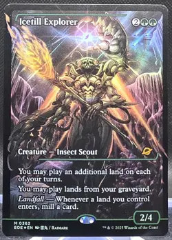 Icetill Explorer #362 Edge of Eternities Borderless Foil Mythic - Image 1