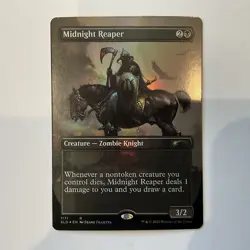 MTG Midnight Reaper (1171) *Foil* Borderless Secret Lair: Frank Frazetta MT/NM - Image 1