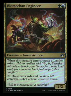 Biomechan Engineer Foil Edge of Eternities MTG NM - Image 1