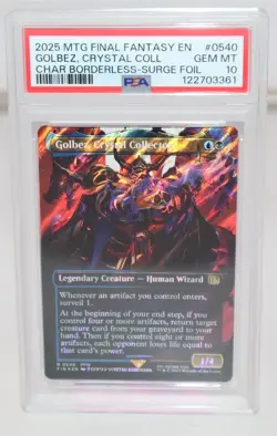 Golbez, Crystal Collector - Foil - Final Fantasy - FIN 0395 - PSA GEM MT 10 - - Image 1