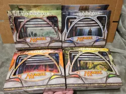 MTG Magic Planechase 2009 4 Deck Box Set Zombie Empire Planes Dice New Sealed #3 - Image 1