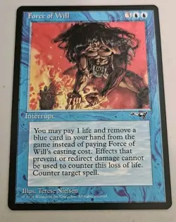 MTG Force Of Will Alliances #28 Uncommon, Magic NM - Image 1