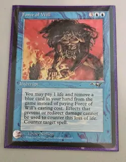 MTG Force Of Will Alliances #28 Uncommon, Magic NM - Image 5