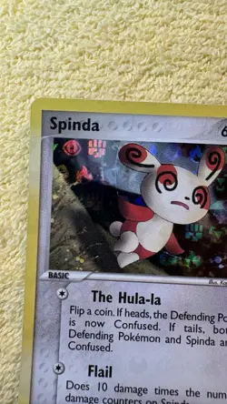2004 POKEMON EX HIDDEN LEGENDS 48 SPINDA-REVERSE FOIL - Image 4