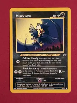 Murkrow #46 | Pokemon Neo Revelation | Lightly Played - Image 1