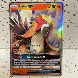 Pokemon TCG Entei GX 10a/73 Wave Holo Promo Legends of Johto GX Collection... - Image 1