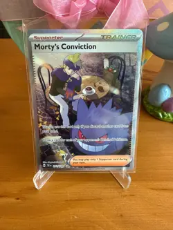 2024 Pokemon Temporal Forces Morty's Conviction #211/162 - Image 1