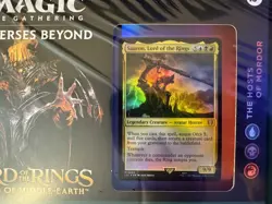 Magic Deluxe Commander Kit Set Host Of Mordor Lord Of The Rings LOTR * Sealed * - Image 2