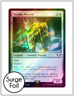 1x Vexilus Praetor, Surge Foil 019/168, Warhammer, Magic MTG NM - Image 1