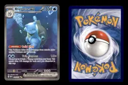 Blastoise ex 200/165 Special Illustration Rare 151 Pokemon Holo Near Mint - Image 3