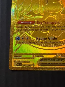 Pokemon TCG Mega Dragonite EX Ascended Heroes 295/217 Gold Hyper Rare NM - Image 4