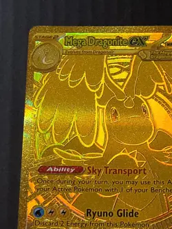 Pokemon TCG Mega Dragonite EX Ascended Heroes 295/217 Gold Hyper Rare NM - Image 5