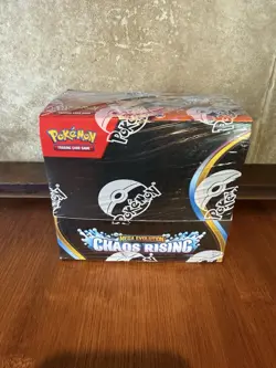 Pokemon TCG Mega Evolution Chaos Rising Booster Box Factory Sealed - Image 1