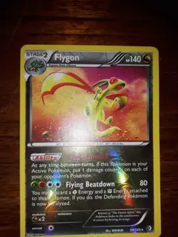 Pokemon Flygon 99/149 Holo Rare Boundaries Crossed - Image 1