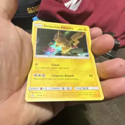 Pokemon Detective Pikachu 10/18 holo Rare MINTYYYY - Image 2